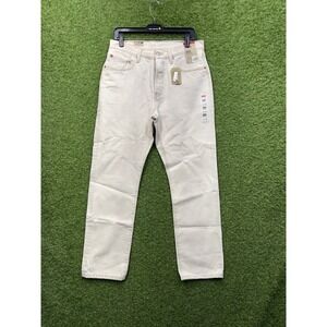 Levis 501 Jeans Womens 31x30 Tan Original High Rise Straight Leg 125010578 New
